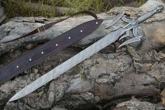 Damascus Viking Blade: The Beauty of the Past, the Functionality of the Present - Premium best Happy Valentine Day gift from SCORPION KART - Just $135.99! Shop now at SCORPION KART